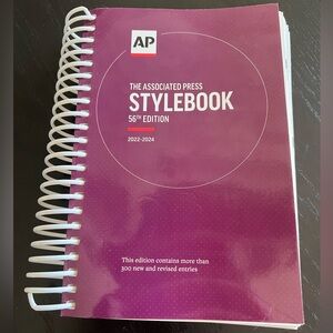 AP Stylebook 56th Edition Spiral Bound